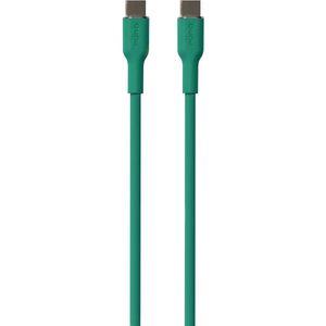 Puro USB-C zu USB-C Kabel 1,5m dunkelgr�n