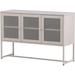 Malla dressoir 3 deuren beige.