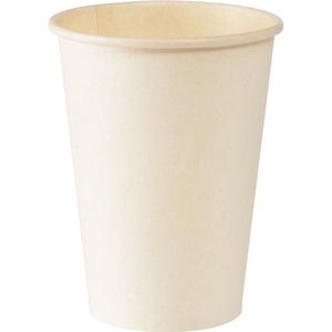 Duni Bekers Wegwerp 210 Ml Karton/pe Wit 50 Stuks