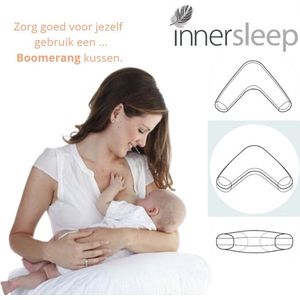 BOOMERANG PILLOW Cardiggan Collection Innersleep, hoofdkussen, postioneringskussen