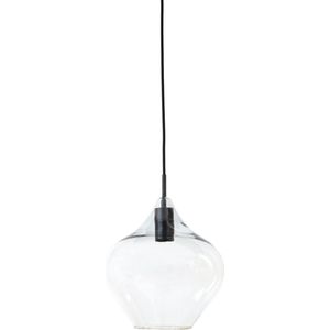 Light & Living Hanglamp Rakel - Zwart - Ø27cm - Modern - Hanglampen Eetkamer, Slaapkamer, Woonkamer