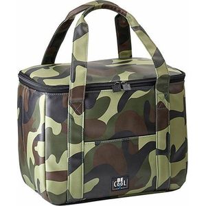 BE COOL City L Camouflage green 28 Ltr | Luxe koeltas | Premium | Coolingbag | Beachbag | Outdoor | Vistas | Camouflage groen