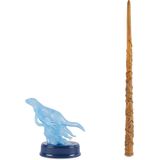 Wizarding World Harry Potter - Hermelien Griffel toverstaf van 33 cm van met Patronusbezwering en otterfiguurtje - licht en geluid