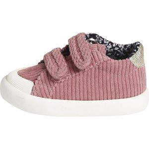 Vertbaudet Textielen sneakers met klittenband voor baby