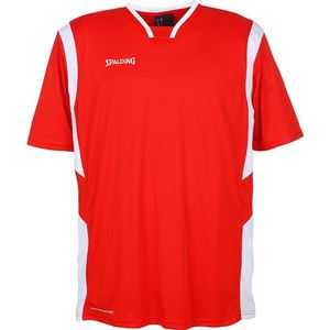 Spalding All Star Shooting Shirt Rood-Wit Maat L