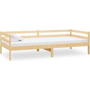 vidaXL - Slaapbank - massief - grenenhout - 90x200 - cm