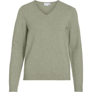 VILA - VIRIL V-NECK KNIT TOP - NOOS - Dames - Gebreide truien