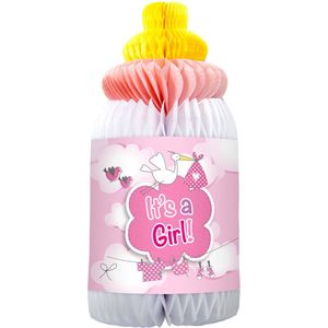 Folat - Honeycomb Baby Bottle It's a Girl