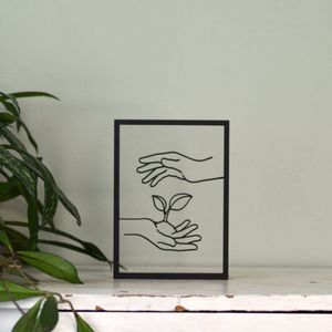 Houten lijstje – Floating Frames – Groei