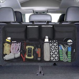 Kofferbak-organizer voor auto, waterdichte opbergtas met elastische structuur voor SUV's - 100 x 45 cm