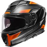 Schuberth S3 Storm Black Orange XL - Maat XL - Helm