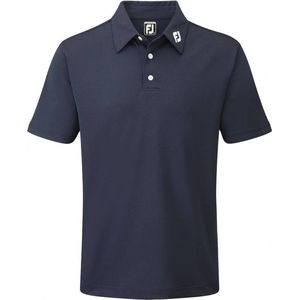 Stretch Pique Polo shirt - Navy