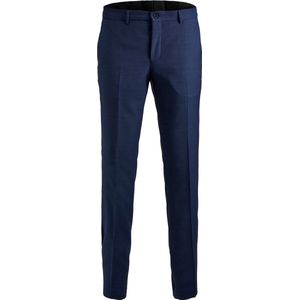 JACK & JONES Solaris Trouser regular fit - heren pantalon - blauw - Maat: 44