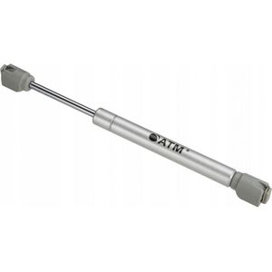 Gasveer / gaslift 120N - Universeel - Pneumatische kastdeur of klep 120N - Zilver - Scharnier voor kastjes - Deurveer - gasveerpomp