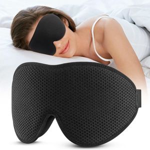 Zijdelings Slaapmasker 3D Mesh | Ademend en Comfortabel | Voor Mannen en Vrouwen | Black-out Slaapbril voor Reizen en Yoga
