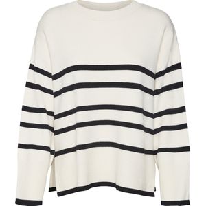 VERO MODA VMSABA LS O-NECK STRIPE PULLOVER GA NOOS Dames Trui - Maat XS