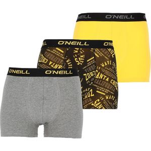 O'Neill - Boxershorts - Maat XL - 3 Pack - Met 1x Logo en 2x Neutraal - 2023 Model - 95% Katoen - Herenboxershorts