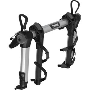 2-fiets hangkoffer fietsendrager aluminium zwart
