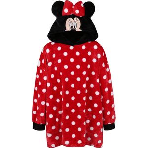 Disney Minnie Mouse - Meisjes Sweatshirt / badjas / hooded deken, Snuddie / 146-170