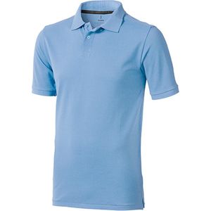 Men's Calgary Polo met korte mouwen Light Blue - 3XL