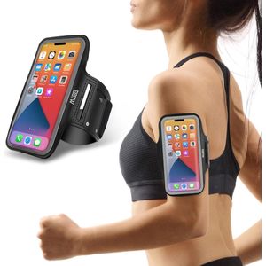 Sportarmband mobiele telefoon universeel - telefoontasje joggen armtas compatibel mobiele telefoonarmband joggen voor hardlopen (6,2 inch)