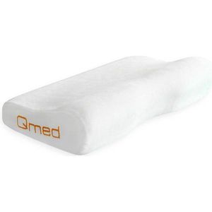 Qmed standaard plus Orthopedisch hoofdkussen - Memory foam - Ergonomische slaaphouding