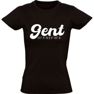 Gent Coordinaten Dames T-shirt