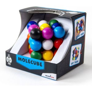 Recent Toys Molecube - 6-zijdige Sudoku breinbreker (9 kleuren) - Moeilijkheidsgraad: 4,5/5 sterren