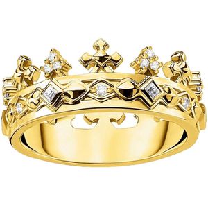 Thomas Sabo - Dames Ring - 750 / - geel goud - zirconia - TR2302-414-14-58