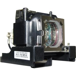 Beamerlamp geschikt voor de SANYO PLC-WL2501 beamer, lamp code POA-LMP141 / 610-349-0847. Bevat originele NSHA lamp, prestaties gelijk aan origineel.