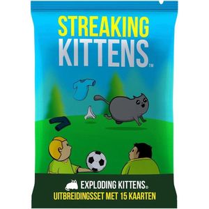 Streaking Kittens - Exploding Kittens Uitbreiding - Nederlandstalig Kaartspel