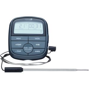 Digitale Kookthermometer & Timer - Antraciet - MasterClass