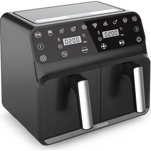 Wise® Duo Airfryer - Dubbeldeurs - 8 Liter - Multifunctioneel - NTC.