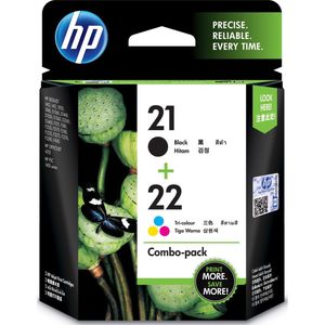 HP 21 / 22 - Inktcartridge / Zwart / Kleur / Dual-Pack