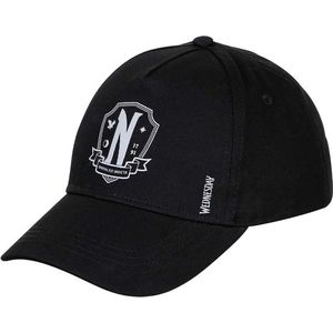 Karactermania - Wednesday - Origineel - Bucket Hat - Vissershoed - Strand - Hoed - Zwart