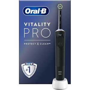 Oral-B Vitality Pro Elektrische tandenborstel, zwart, 1 borsteltje