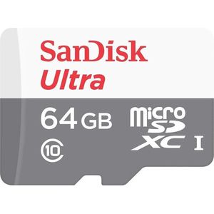 Sandisk Ultra micro SDxc kaart 64 GB 48MB/s UHS-I CLASS 10