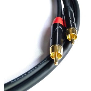 Audiophile Squad Cinch Kabel van MOGAMI 2534 - 2m High End RCA Audio Kabel