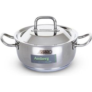 Amberg kookpot met deksel 18 cm