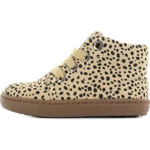 Baby | Enkelboots | Meisjes | Beige Black Dots | Leer | Shoesme | Maat 23