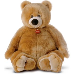 Trudi - Classic Teddybeer Ettore (XXL-25612) - Pluche knuffel - Ca. 80 cm (Maat XXL) - Geschikt voor jongens en meisjes - Bruin