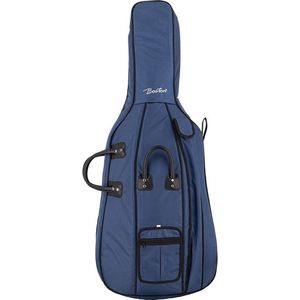 Boston CT-344 cello bag 4/4, blue, 23mm padded, resistant nylon cover, 2 straps, various pockets