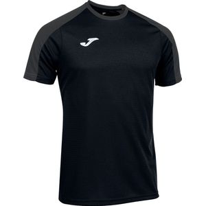 Joma Eco-Championship Shirt Korte Mouw Heren - Zwart / Antraciet | Maat: L