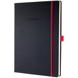 Sigel notitieboek - Conceptum RED Edition - A4 - zwart - hardcover - lijn - 194 pagina's - 80 grams papier - SI-CO661