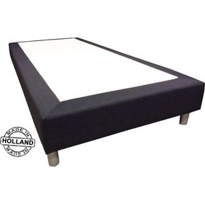 Slaaploods.nl Basic - Boxspring exclusief matras - 100x220 cm - Zwart