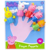 Peppa Pig vingerpoppetjes - 5 personages - Spel