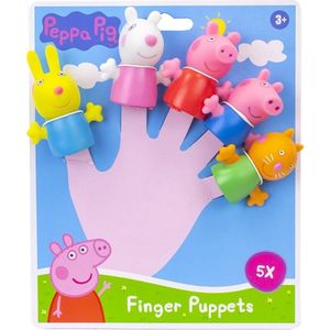 Peppa Pig vingerpoppetjes - 5 personages - Spel