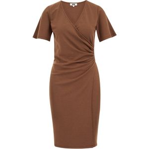 WE Fashion Dames jurk met plooidetail