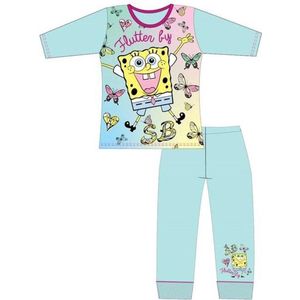 Spongebob pyjama - maat 116 - zwart / geel - Sponge Bob pyjamaset