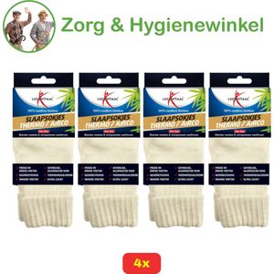 4x Slaapsokjes Bamboe - Voordeelverpakking!